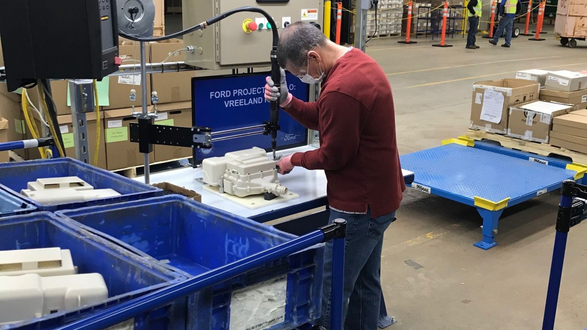 uring the COVID-19 pandemic, Ford pivoted its global manufacturing expertise to produce millions of pieces of personal protective equipment and ventilators.  